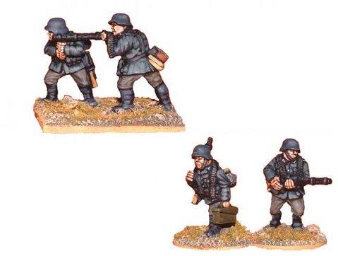 Crusader Miniatures: German LMG Teams (4)