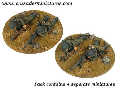 Crusader Miniatures: German PzB39 AT Rifle Teams