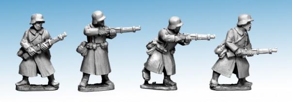 Crusader Miniatures: German Infantry in Greatcoats II (Riflemen) (4)