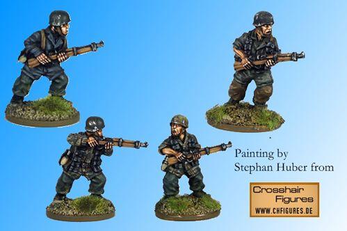 Crusader Miniatures: Fallschirmjager Riflemen II (4)