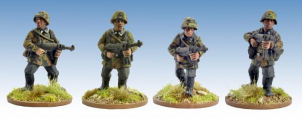 Crusader Miniatures: German Schützen with SMG (4)