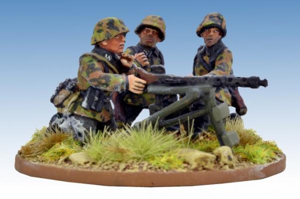 Crusader Miniatures: German Schützen Firing MG34
