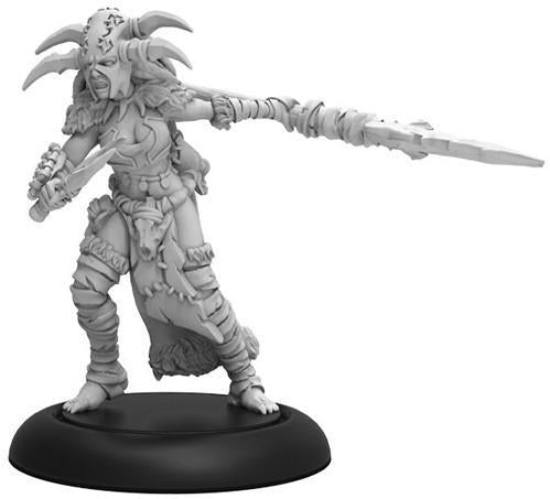 Hordes: (Circle Orboros) Tharn Blood Shaman - Warcaster Attachment (1) (metal/resin)