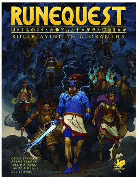 RuneQuest RPG: Roleplaying in Glorantha Core Rulebook