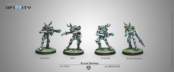 Infinity (#748) Tohaa: Kaauri Sentinels (4)