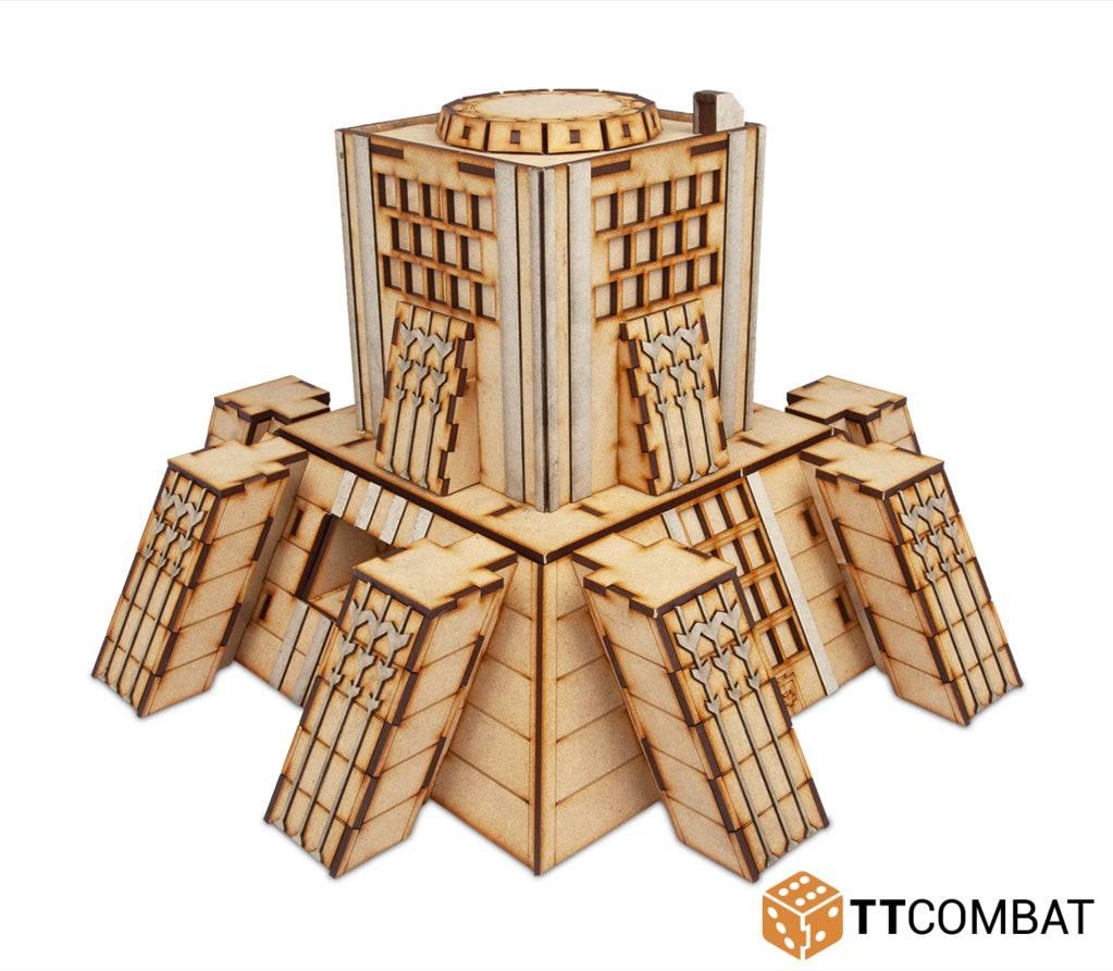 10mm Terrain: Sci-fi Scenics - Tyrosus Building