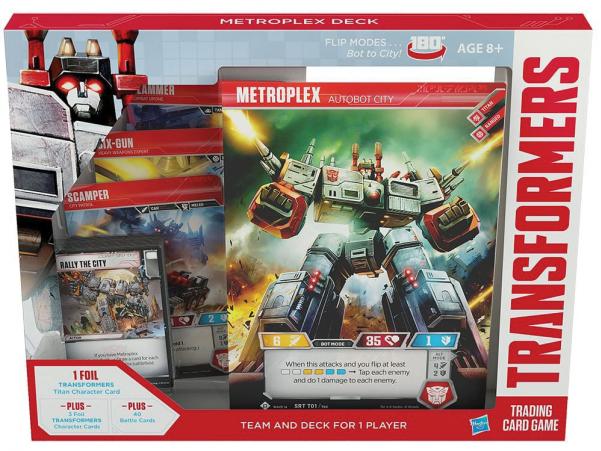 Transformers TCG: Metroplex Deck (1)