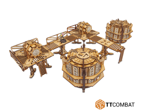 28mm Terrain: Sci-fi/Gothic Scenics - Strikezone Chem Factory