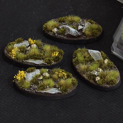 Battle Ready Bases: Highland Oval 60mm (x4)