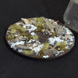 Battle Ready Bases: Winter Oval 120mm (x1)