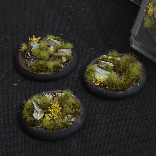 Battle Ready Bases: Highland RoundLip 50mm (x3)