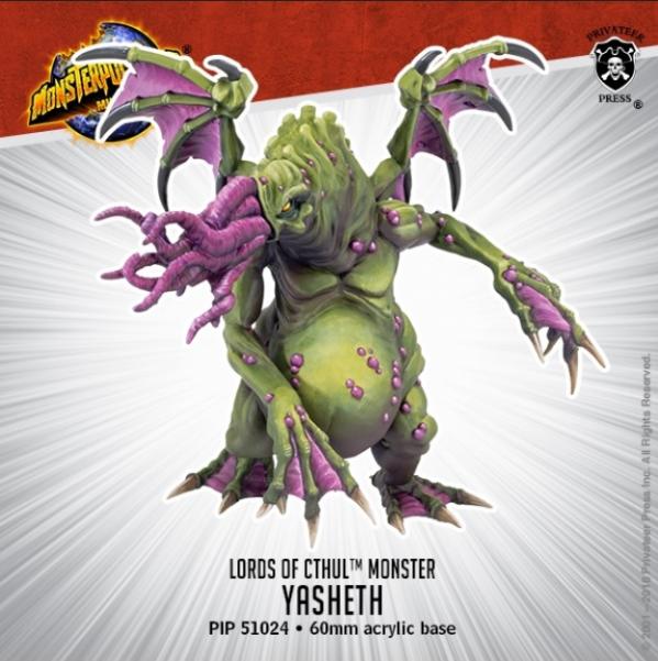 Monsterpocalypse: Yasheth - Lords of Cthul Monster (resin)