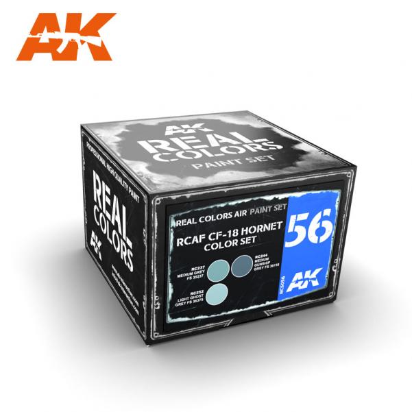 AK-Interactive: Real Colors - RCAF CF-18 Hornet Colors Set