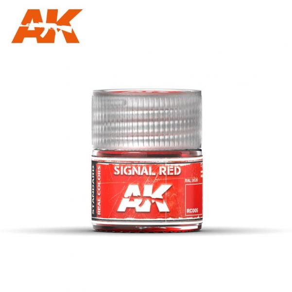 AK-Interactive: Real Colors - Signal Red 10ml