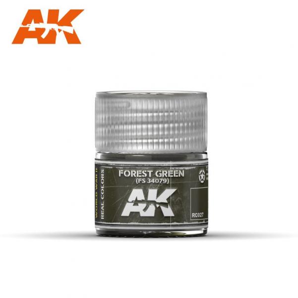 AK-Interactive: Real Colors - Forest Green FS 34079 10ml