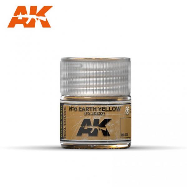AK-Interactive: Real Colors - Nº6 Earth Yellow FS 30257 10ml