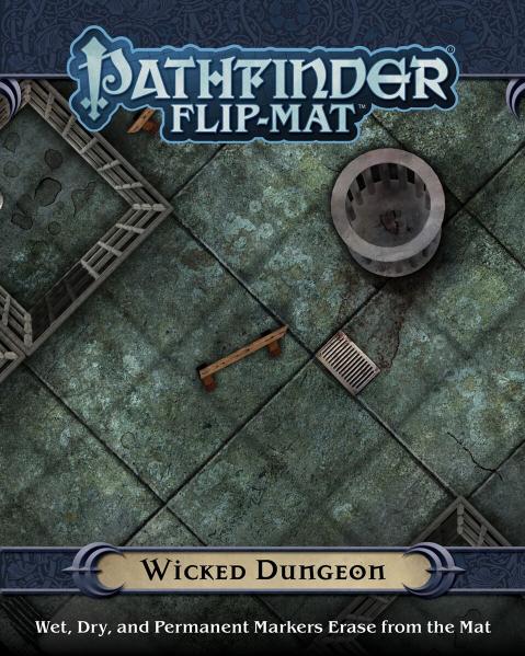 Pathfinder RPG: (Flip-Mat) Wicked Dungeon