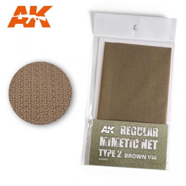 AK-Interactive: (Accessory) Camouflage Mimetic Net type 2 - Sand