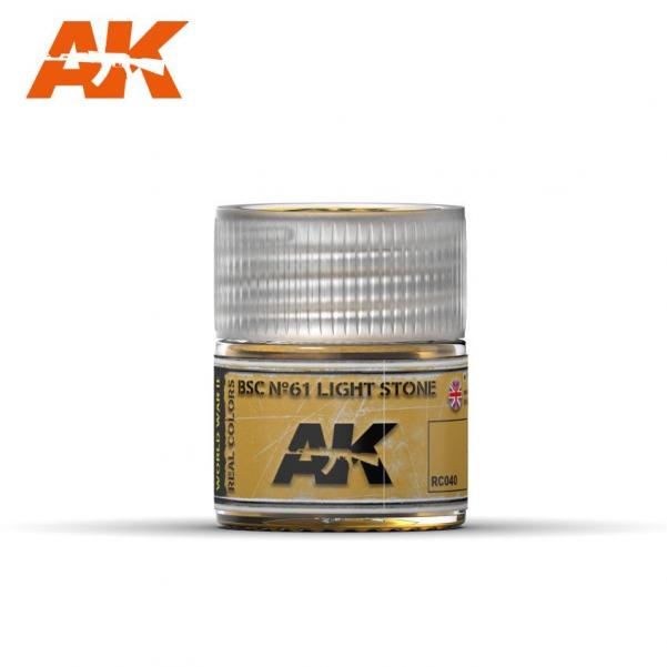 AK-Interactive: Real Colors - BSC Nº61 Light Stone 10ml