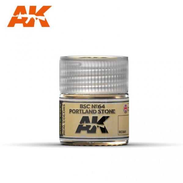 AK-Interactive: Real Colors - BSC Nº64 Portland Stone 10ml