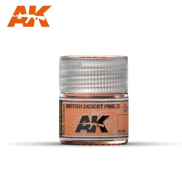 AK-Interactive: Real Colors - Bristish Desert Pink ZI 10ml