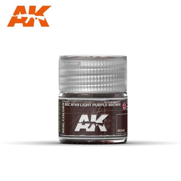 AK-Interactive: Real Colors - BSC Nº49 Light Purple Brown 10ml