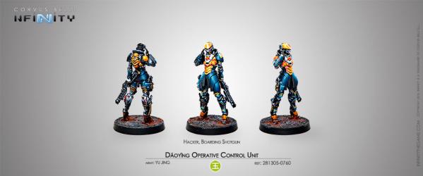 Infinity (#760) Yu Jing: Daoying Operative Control Unit (Hacker) (1)