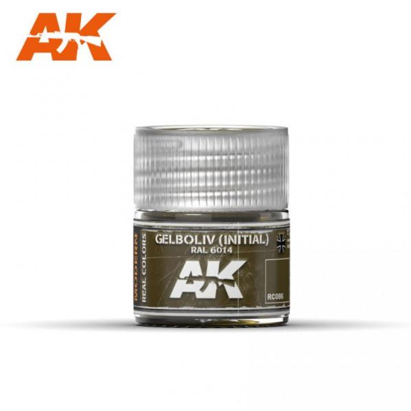 AK-Interactive: Real Colors - Gelboliv (Initial) RAL 6014 10ml
