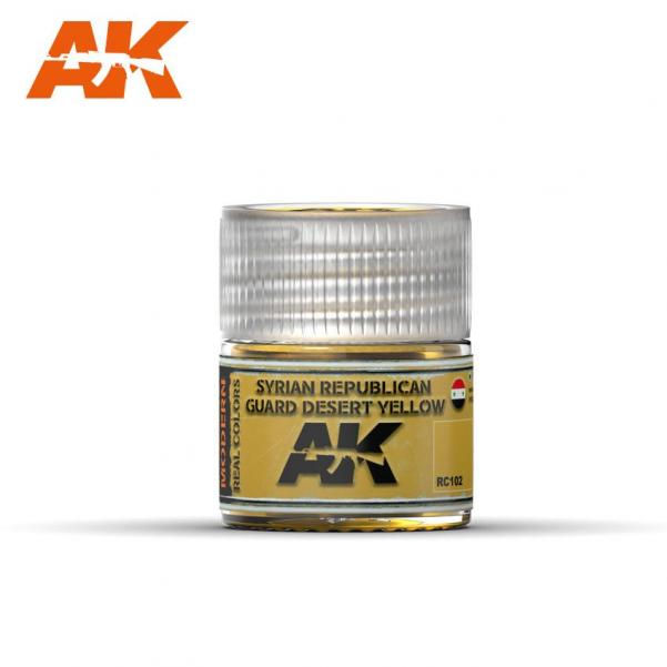 AK-Interactive: Real Colors - Syrian Republican Guard Desert Yellow 10ml