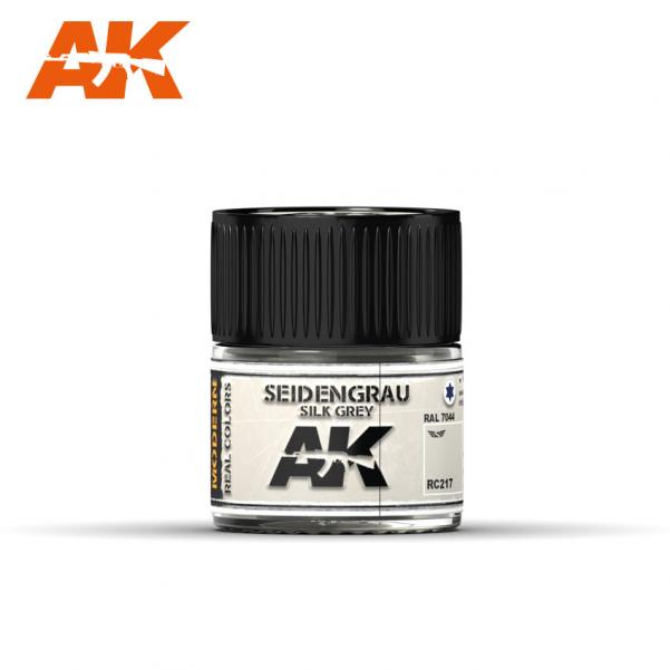 AK-Interactive: Real Colors - Seidengrau-Silk Grey RAL 7044