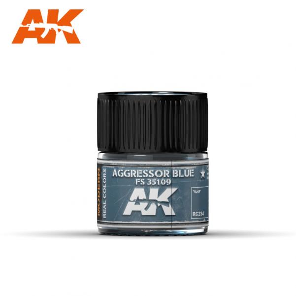 AK-Interactive: Real Colors - Aggressor Blue FS 35109 10ml