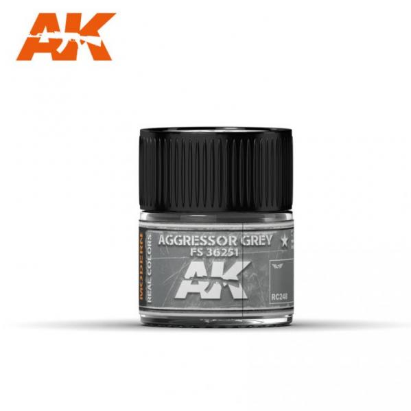 AK-Interactive: Real Colors - Aggressor Grey FS 36251 10ml