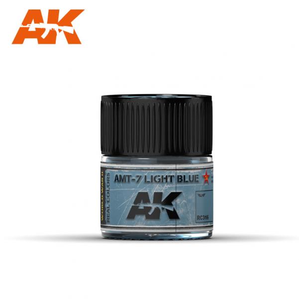 AK-Interactive: Real Colors - AMT-7 Light Blue 10ml