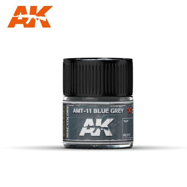 AK-Interactive: Real Colors - AMT-11 Blue Grey 10ml