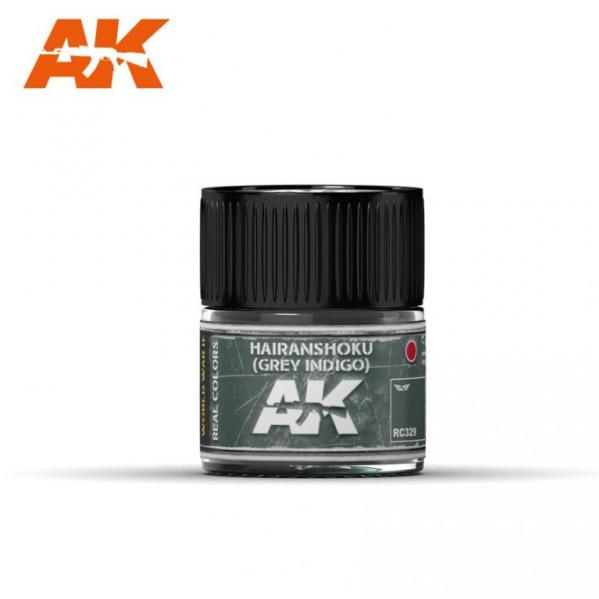 AK-Interactive: Real Colors - Hairanshoku (Grey Indigo) 10ml