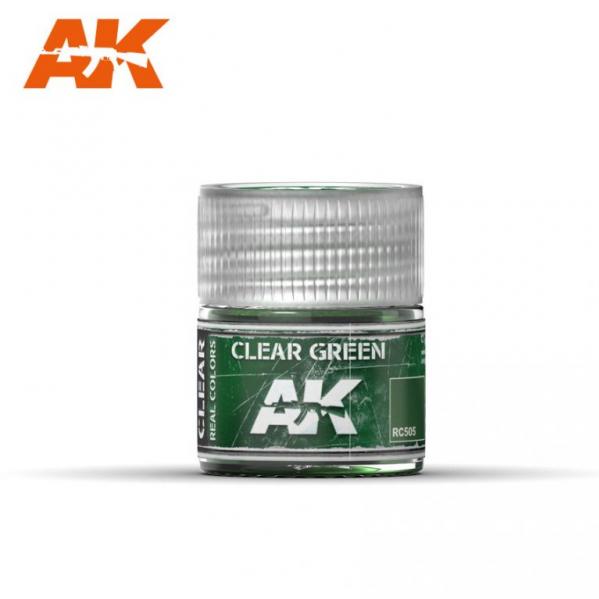 AK-Interactive: Real Colors - Clear Green 10ml