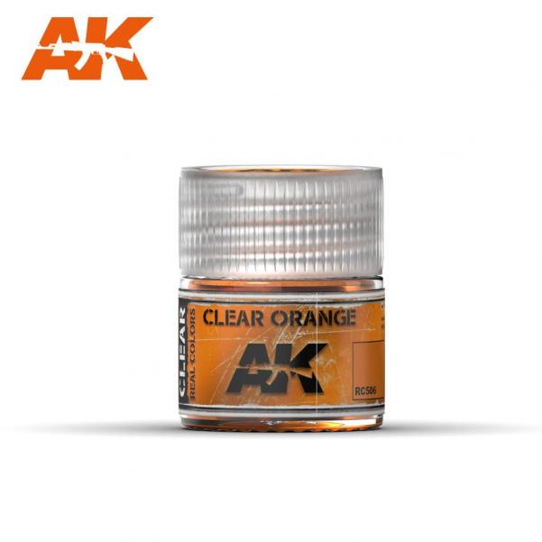 AK-Interactive: Real Colors - Clear Orange 10ml