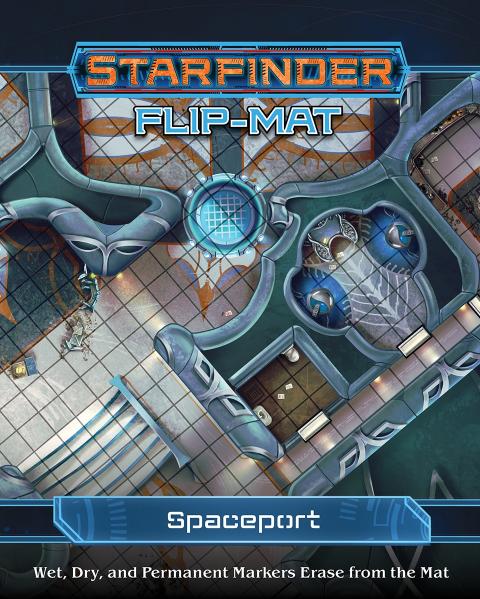 Starfinder RPG: Starfinder Flip-Mat - Spaceport