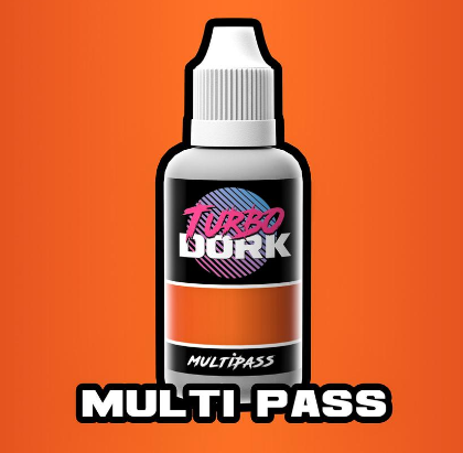 Turbo Dork Paints: Metallic Acrylic - Multi Pass (20 ml)