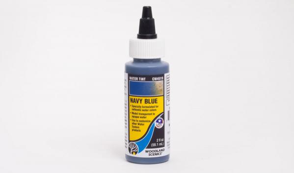 Woodland Scenics: (Terrain Accessories) Water Tint - Navy Blue (2oz)