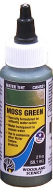Woodland Scenics: (Terrain Accessories) Water Tint - Moss Green (2oz)