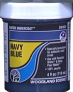 Woodland Scenics: (Terrain Accessories) Water Undercoat - Navy Blue
