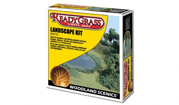 Woodland Scenics: Terain Accessory - Ready Grass Landscape Kit