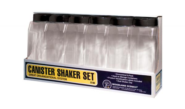 Woodland Scenics: (Hobby Accessory) Canister Shaker Set