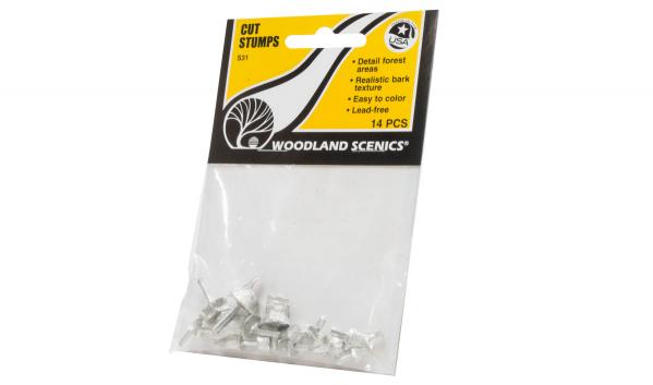 Woodland Scenics: (Terrain Accessories) Cut Stumps