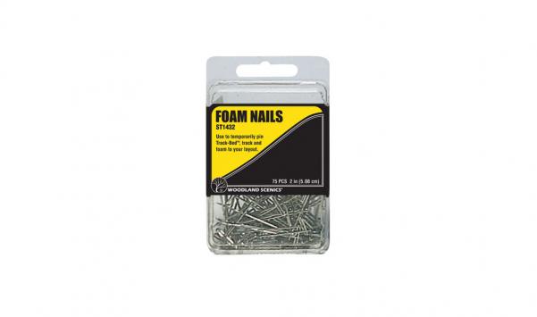 Woodland Scenics: (Hobby Accessory) 2'' Foam Nails
