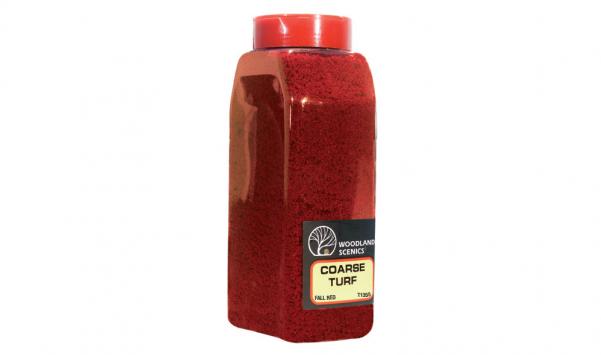 Woodland Scenics: Coarse Turf - Fall Red (shaker)