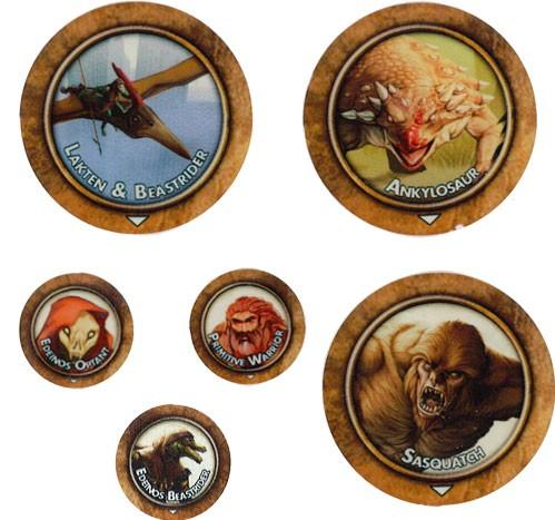Torg Eternity RPG: Living Land Reinforcements Tokens