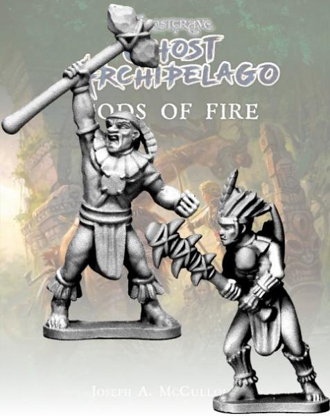 Frostgrave: Ghost Archipelago Tribal Savage and Hunter