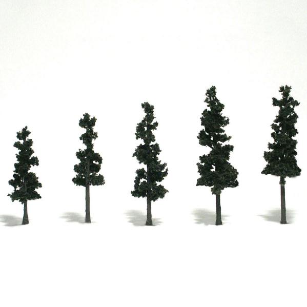 Woodland Scenics: Tree Kits - Conifer Green (3/pkg - 6'' - 7'')